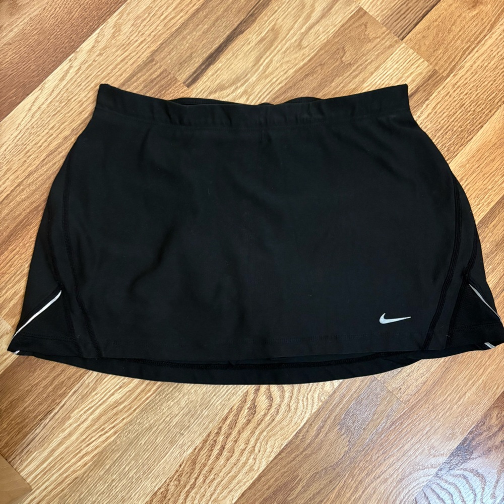 Nike Black Skirt with White Accents